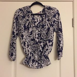 Lilly Pulitzer Silk Top